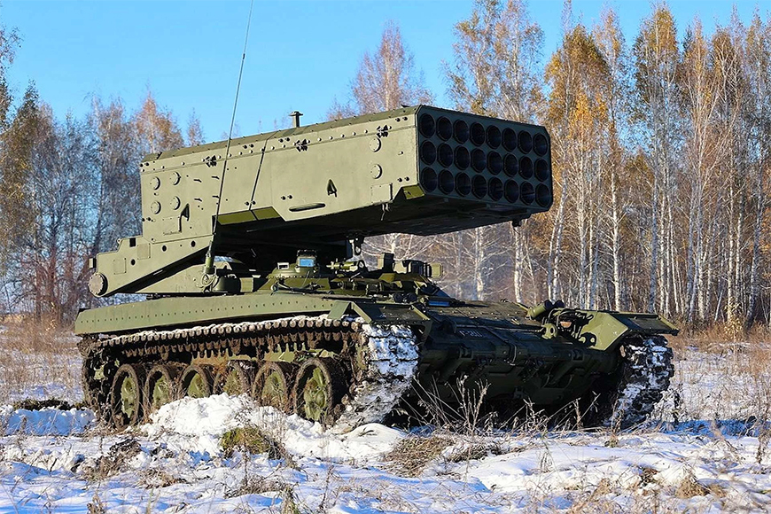 Quân sự thế giới hôm nay (14-11): Nga nhận lô pháo phản lực nhiệt áp TOS-1A Solntsepek